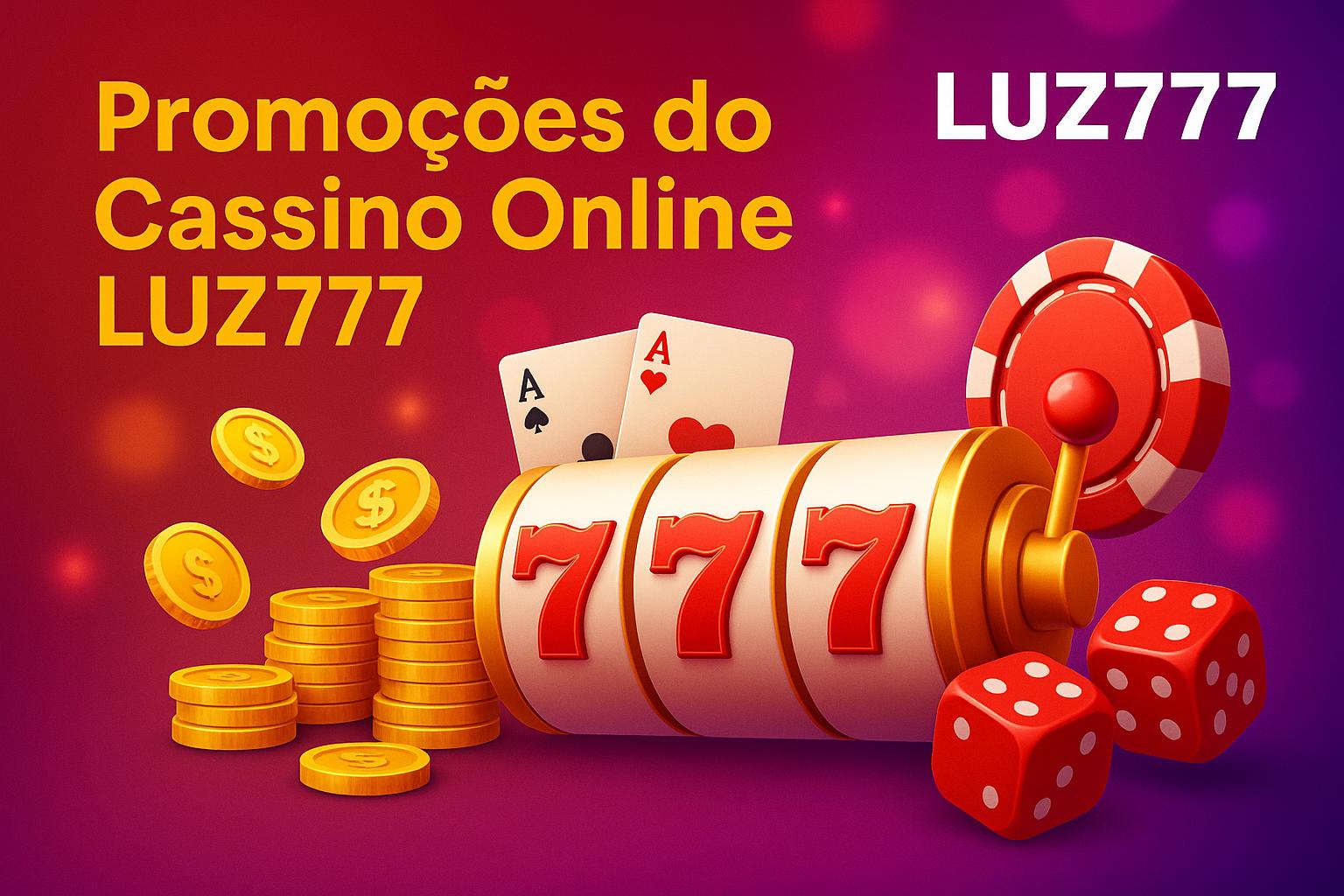 O bônus promocional LUZ777 é uma ótima maneira de começar sua aventura