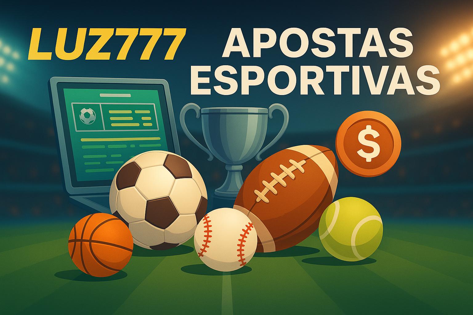 Apostas esportivas no cassino online LUZ777  