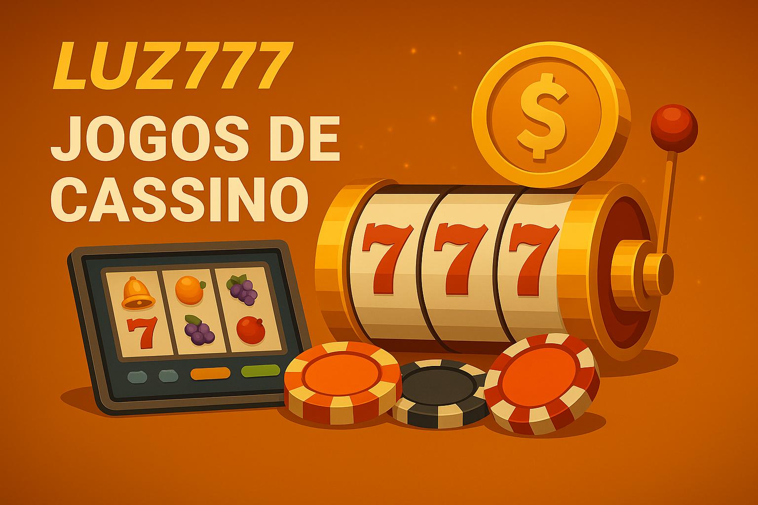 Jogos de cassino online inovadores e emocionantes na LUZ777