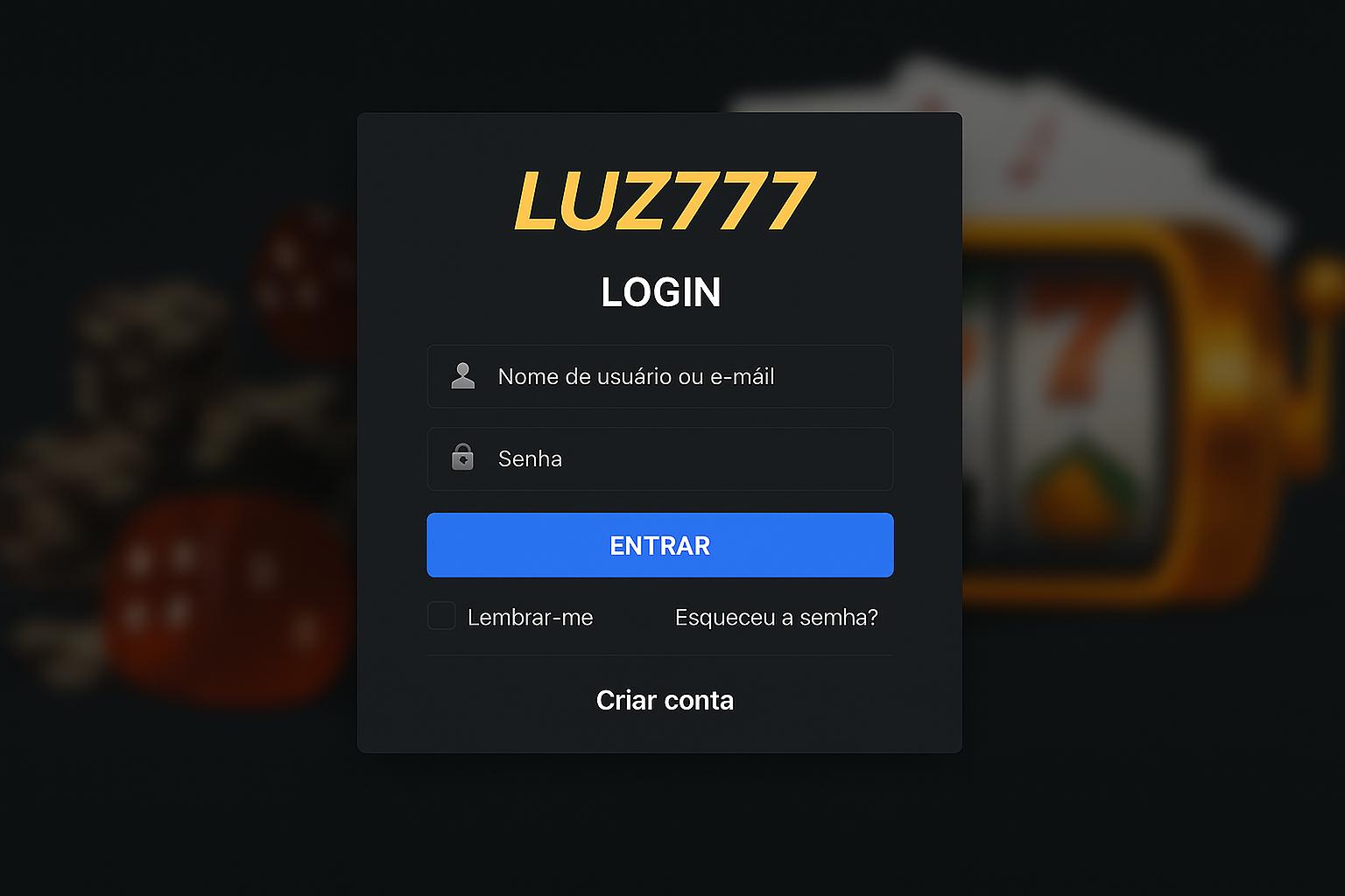 Registro na LUZ777   Garante Acesso a uma Vasta Seleção de jogo