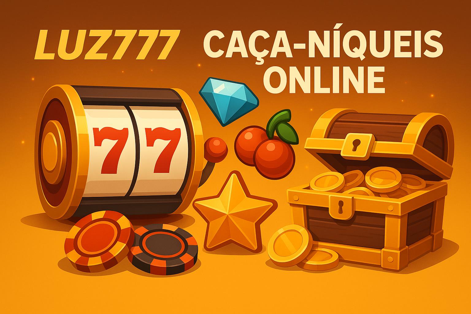 Explore o mundo das slot machines no LUZ777 Casino